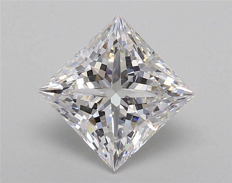3.02 ct. princess Lab Grown Diamond front image