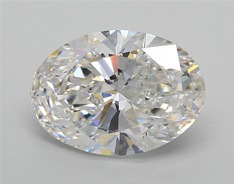 3.01 ct. oval Lab Grown Diamond front image