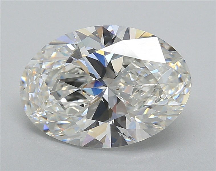 3.02 ct. oval Lab Grown Diamond front image