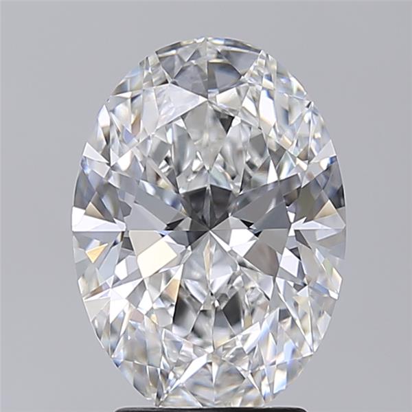 3.01 ct. oval Lab Grown Diamond front image