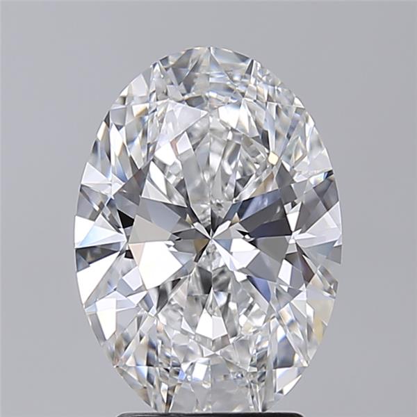 3.01 ct. oval Lab Grown Diamond front image