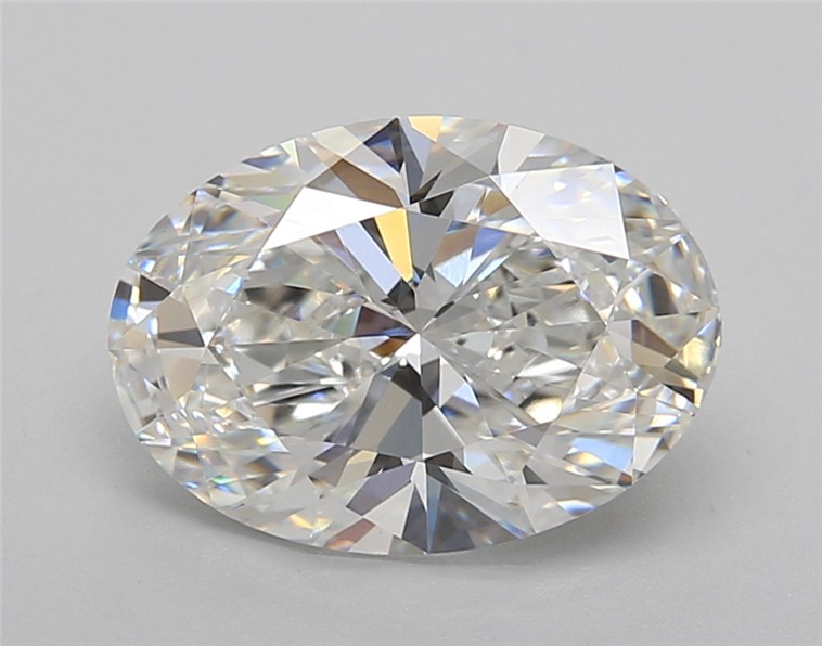 3.02 ct. oval Lab Grown Diamond front image