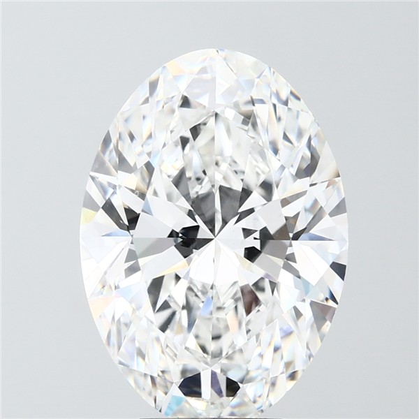 6.09 ct. oval Lab Grown Diamond front image