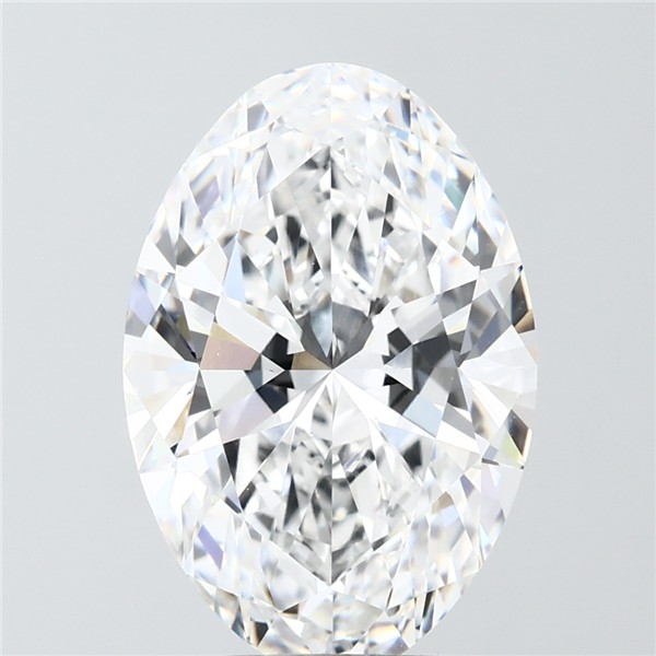 6.03 ct. oval Lab Grown Diamond front image