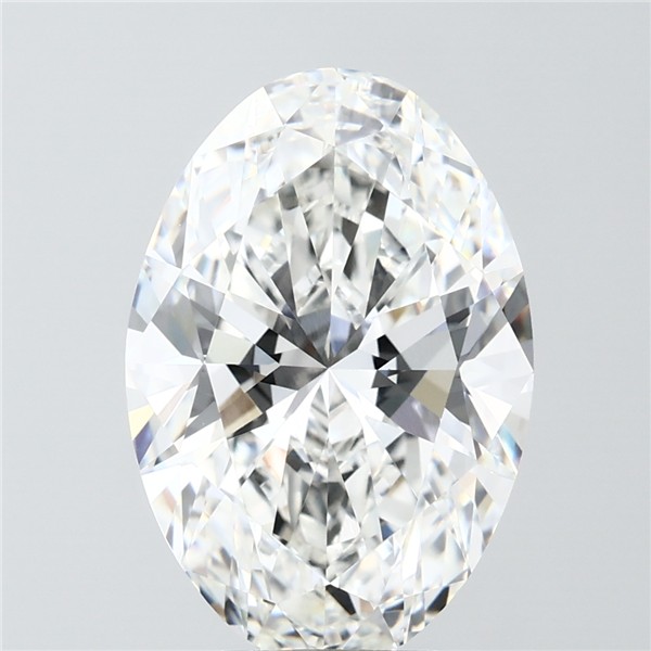 6.00 ct. oval Lab Grown Diamond front image