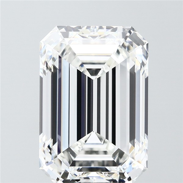 6.08 ct. emerald Lab Grown Diamond front image