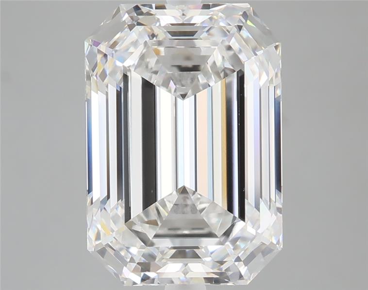 5.04 ct. emerald Lab Grown Diamond front image