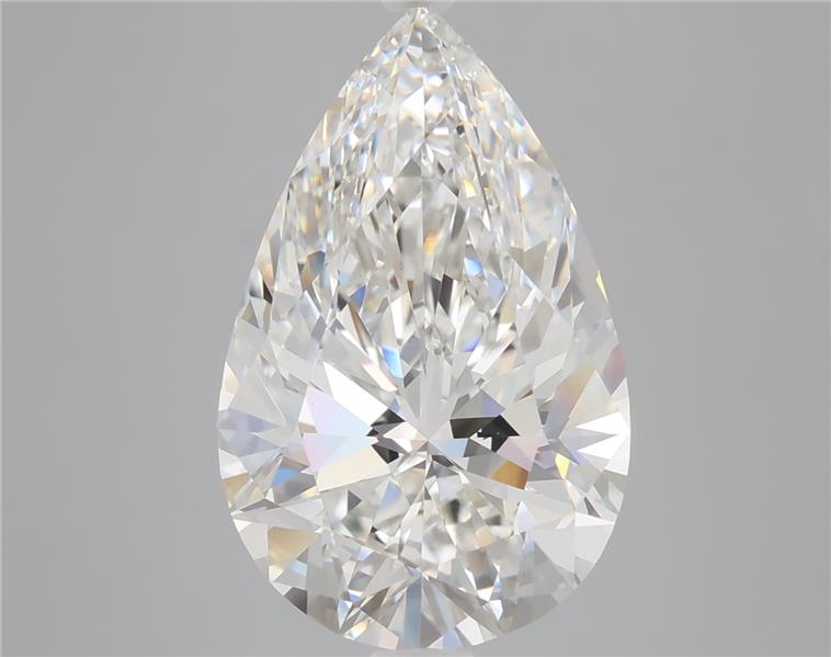 7.25 ct. pear Lab Grown Diamond front image
