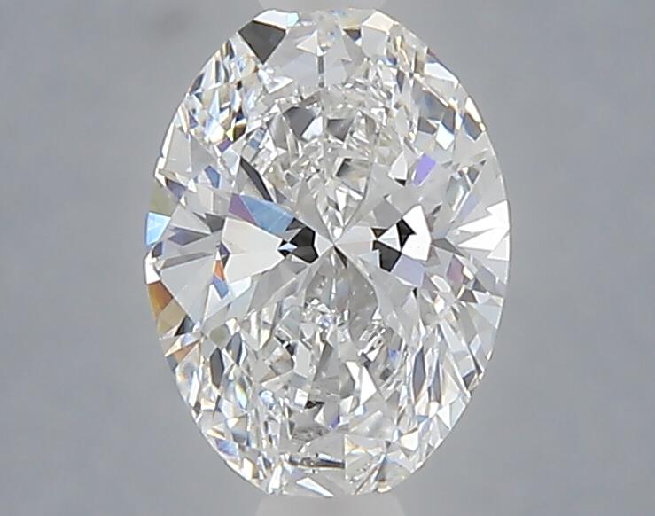 1.10 ct. oval Lab Grown Diamond front image