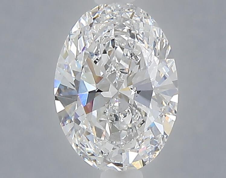 1.10 ct. oval Lab Grown Diamond front image