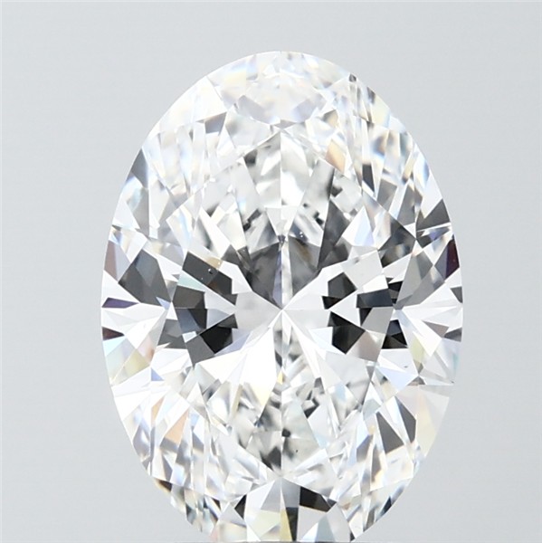 3.06 ct. oval Lab Grown Diamond front image