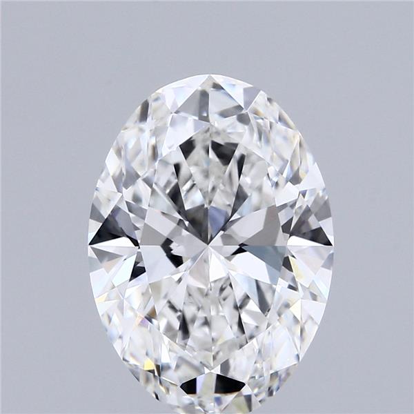 4.06 ct. oval Lab Grown Diamond front image