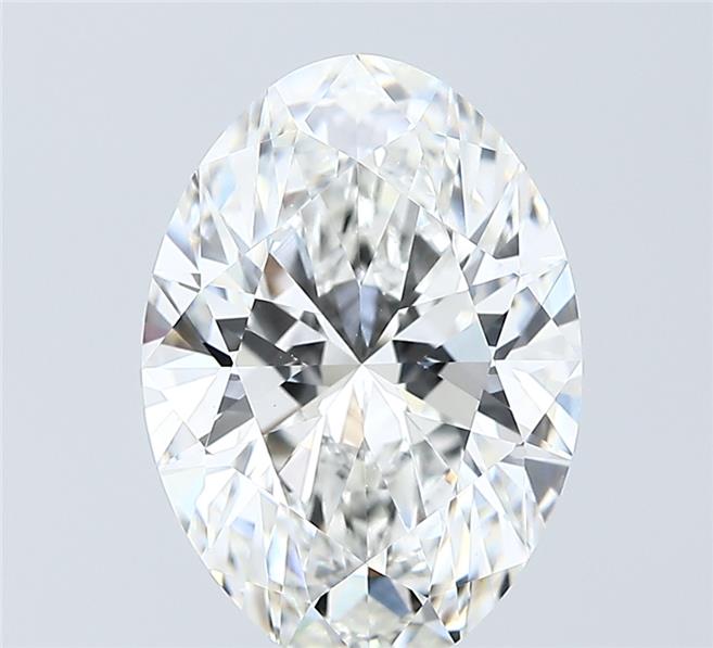 4.06 ct. oval Lab Grown Diamond front image