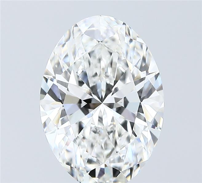 4.02 ct. oval Lab Grown Diamond front image