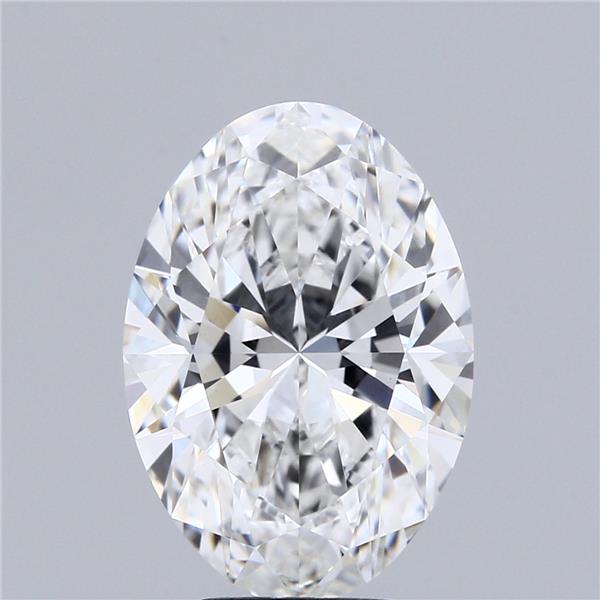 5.08 ct. oval Lab Grown Diamond front image