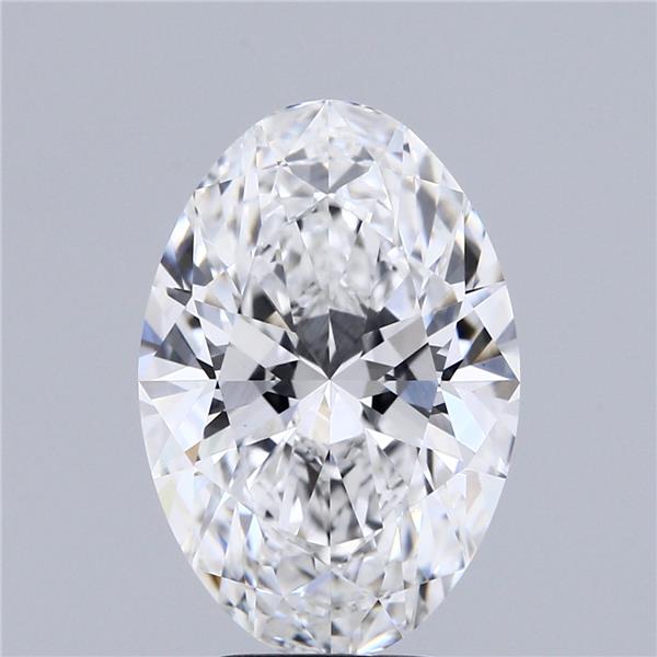 5.08 ct. oval Lab Grown Diamond front image