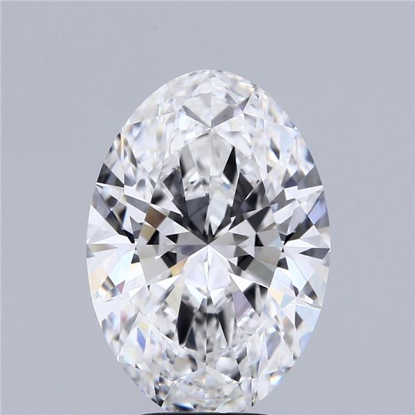 5.07 ct. oval Lab Grown Diamond front image