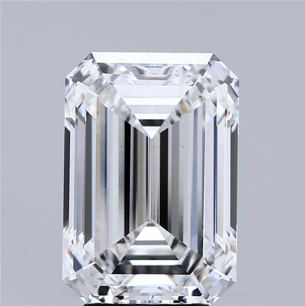 5.08 ct. emerald Lab Grown Diamond front image