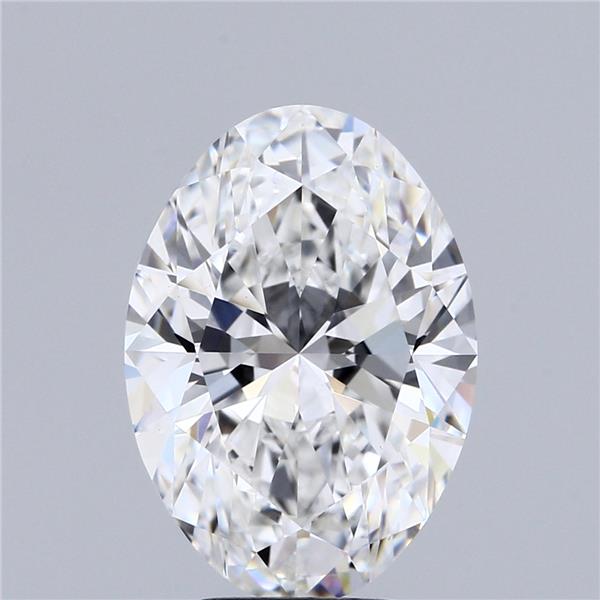 5.04 ct. oval Lab Grown Diamond front image