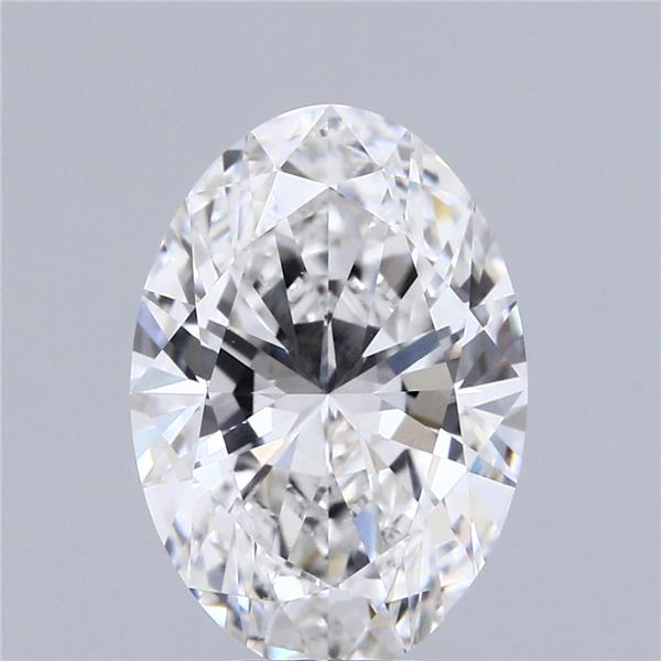 4.00 ct. oval Lab Grown Diamond front image