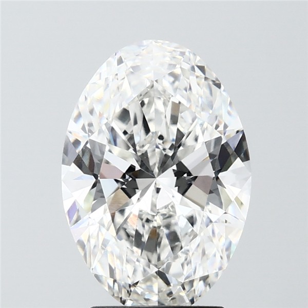 3.07 ct. oval Lab Grown Diamond front image