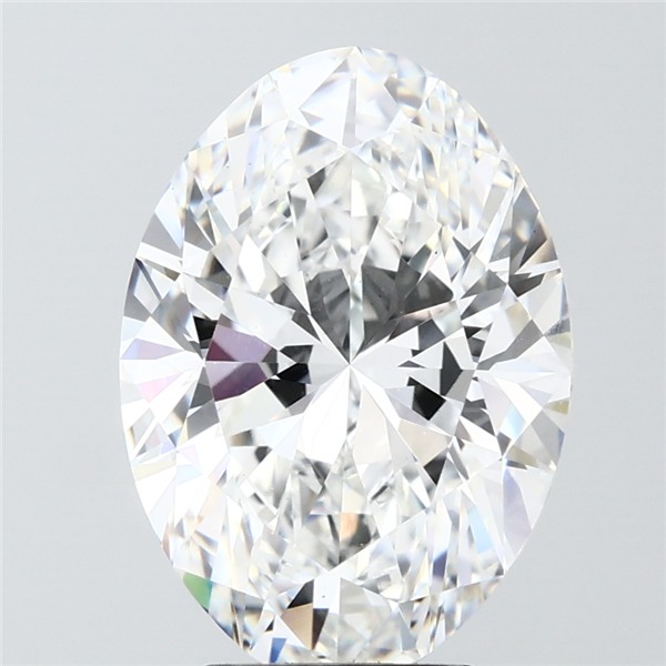 5.05 ct. oval Lab Grown Diamond front image