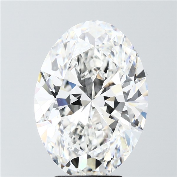 5.08 ct. oval Lab Grown Diamond front image