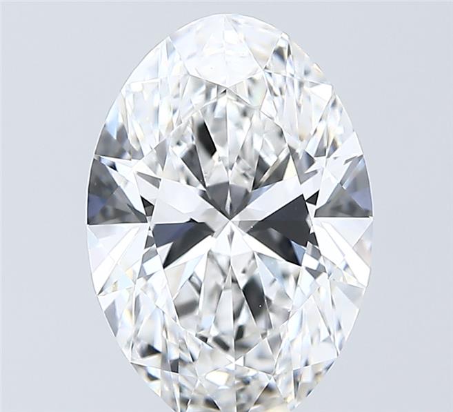 3.09 ct. oval Lab Grown Diamond front image