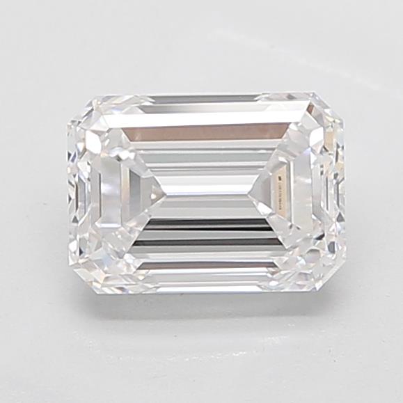 2.64 ct. emerald Lab Grown Diamond front image