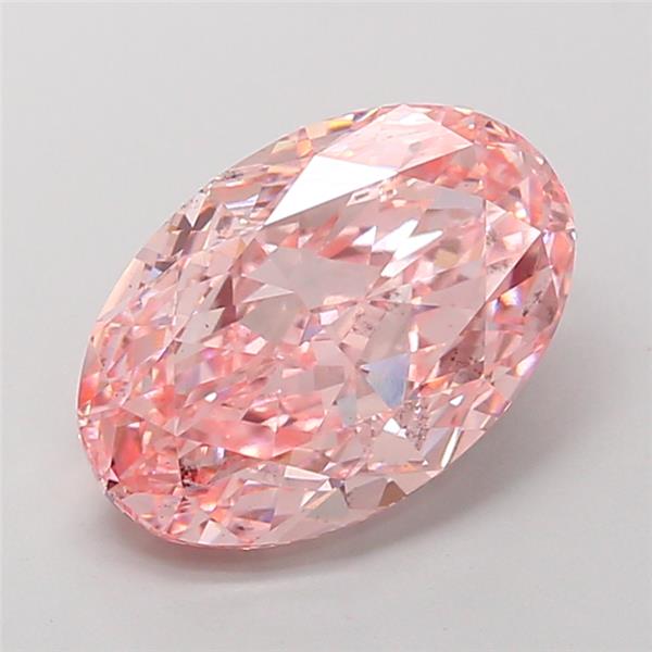 5.02 ct. oval Lab Grown Diamond front image