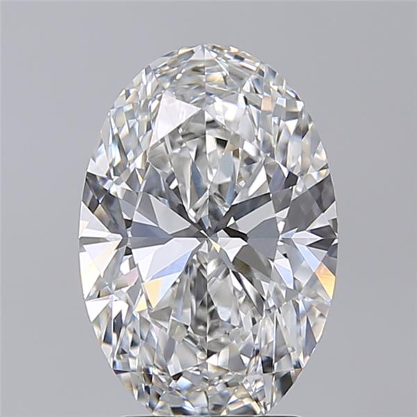 3.03 ct. oval Lab Grown Diamond front image