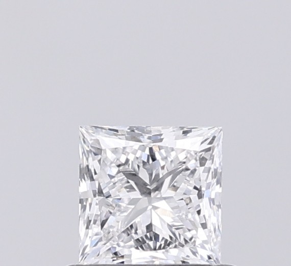 0.58 ct. princess Lab Grown Diamond front image