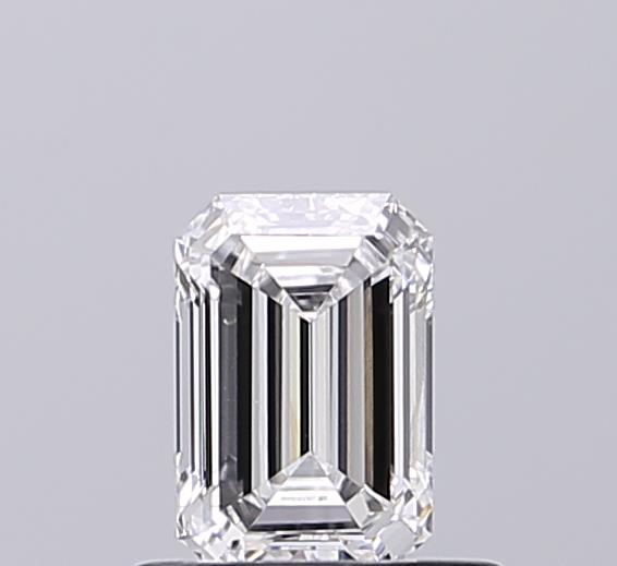 0.65 ct. emerald Lab Grown Diamond front image