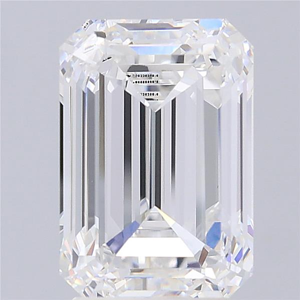 3.70 ct. emerald Lab Grown Diamond front image