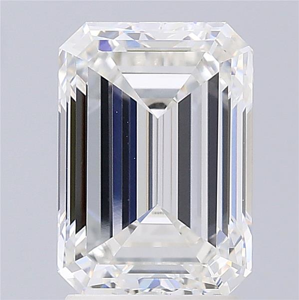 3.05 ct. emerald Lab Grown Diamond front image