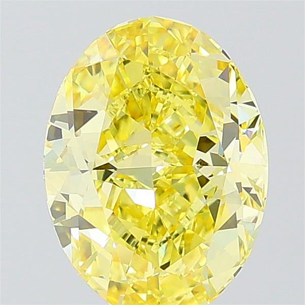 2.07 ct. oval Lab Grown Diamond front image