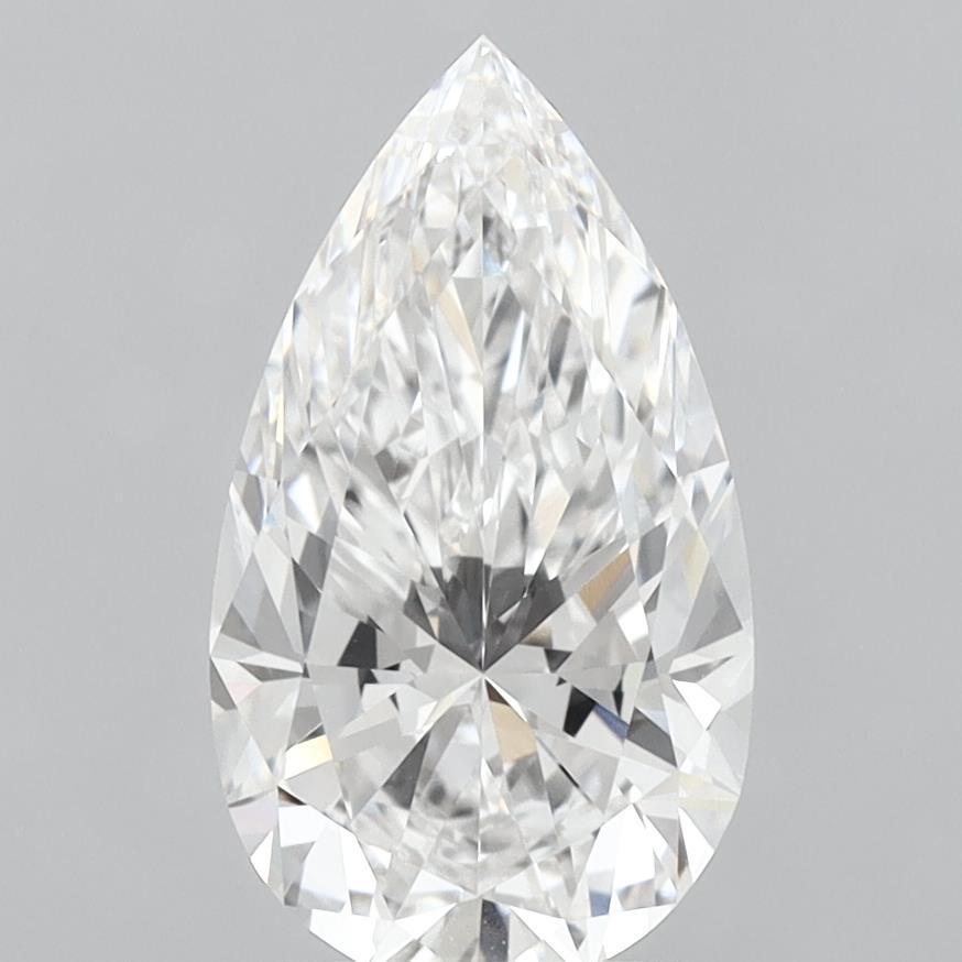 3.06 ct. pear Lab Grown Diamond front image