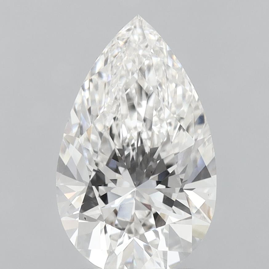 3.20 ct. pear Lab Grown Diamond front image