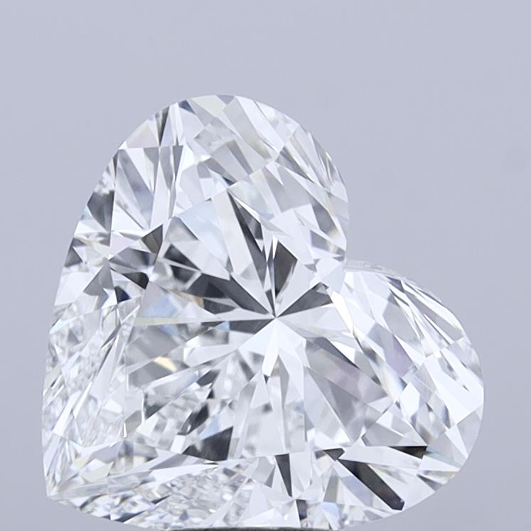 7.04 ct. heart Lab Grown Diamond front image
