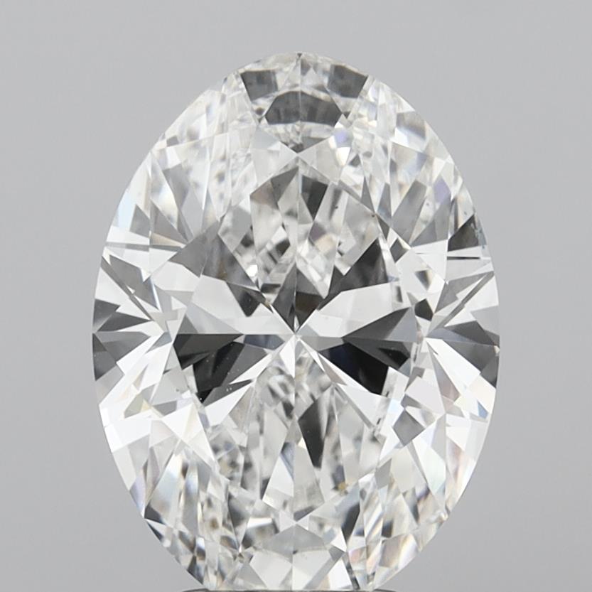 4.02 ct. oval Lab Grown Diamond front image
