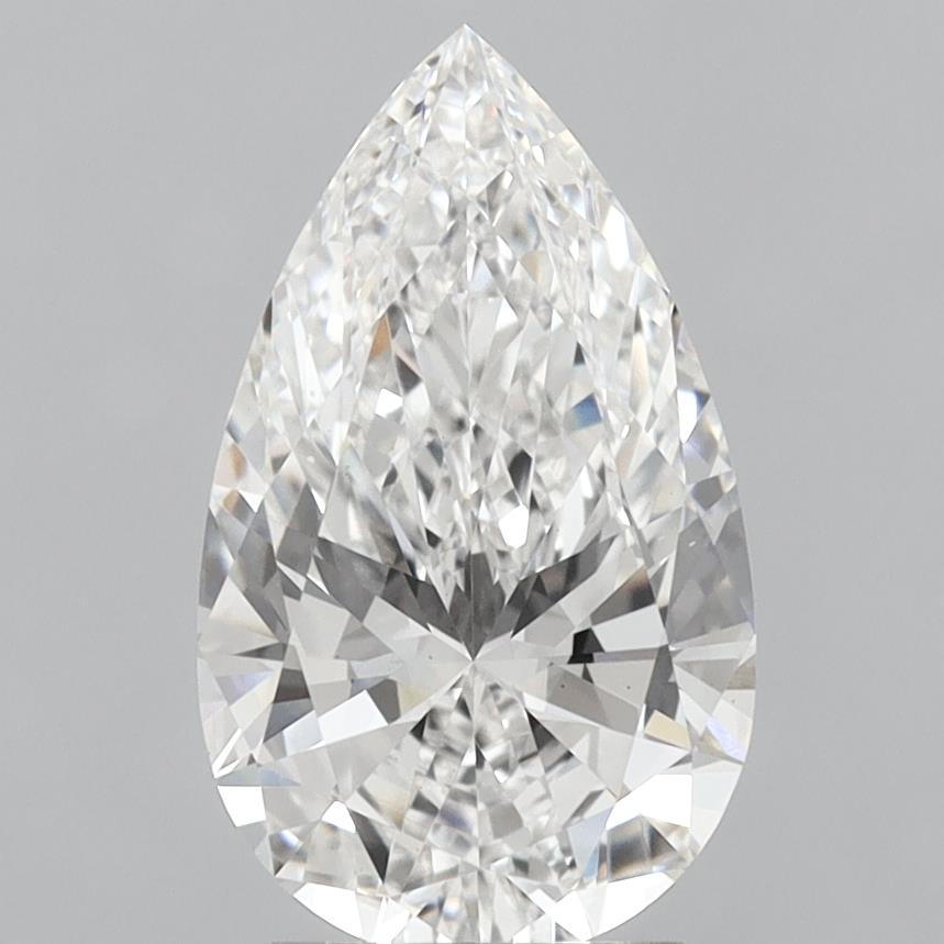 3.10 ct. pear Lab Grown Diamond front image