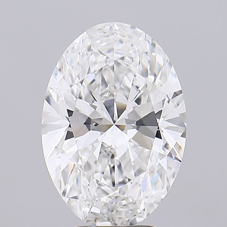 5.09 ct. oval Lab Grown Diamond front image