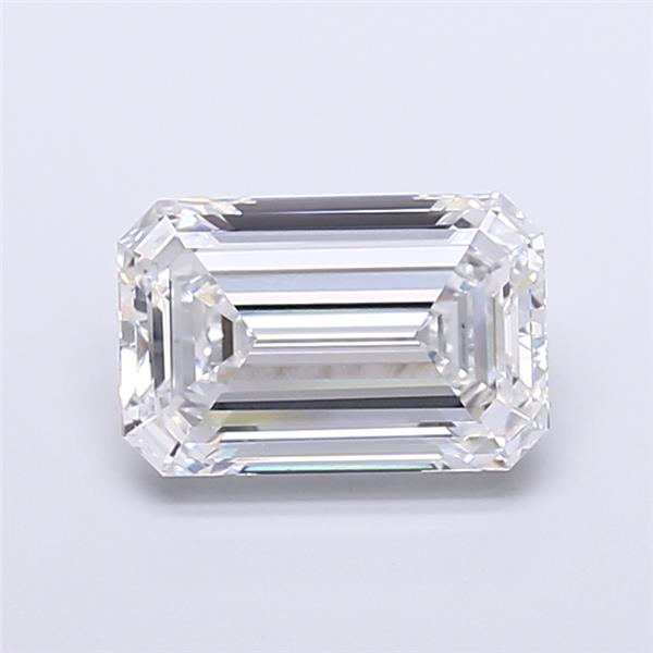 5.09 ct. emerald Lab Grown Diamond front image