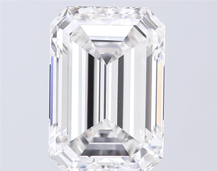 6.51 ct. emerald Lab Grown Diamond front image