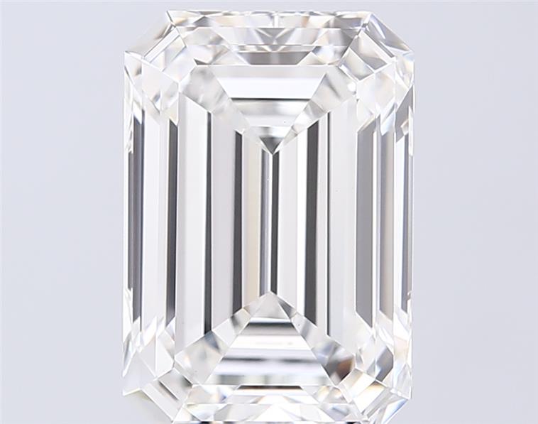 6.75 ct. emerald Lab Grown Diamond front image