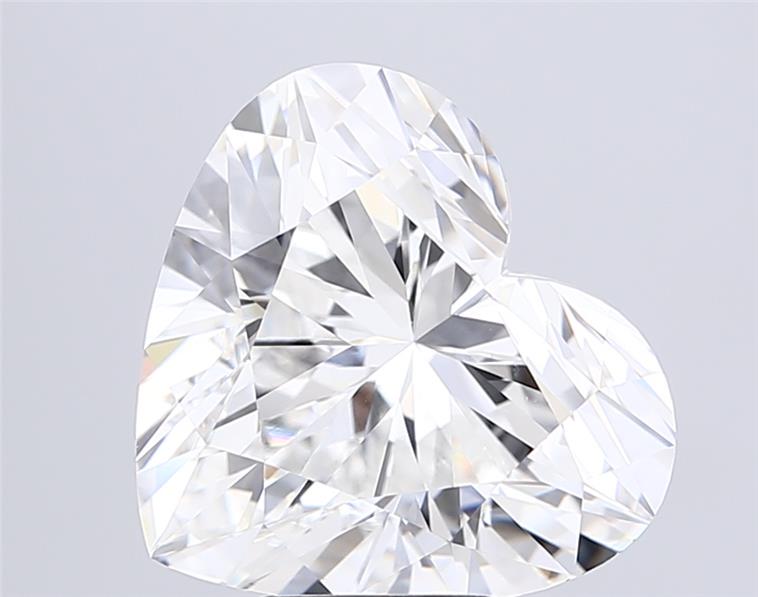 6.08 ct. heart Lab Grown Diamond front image