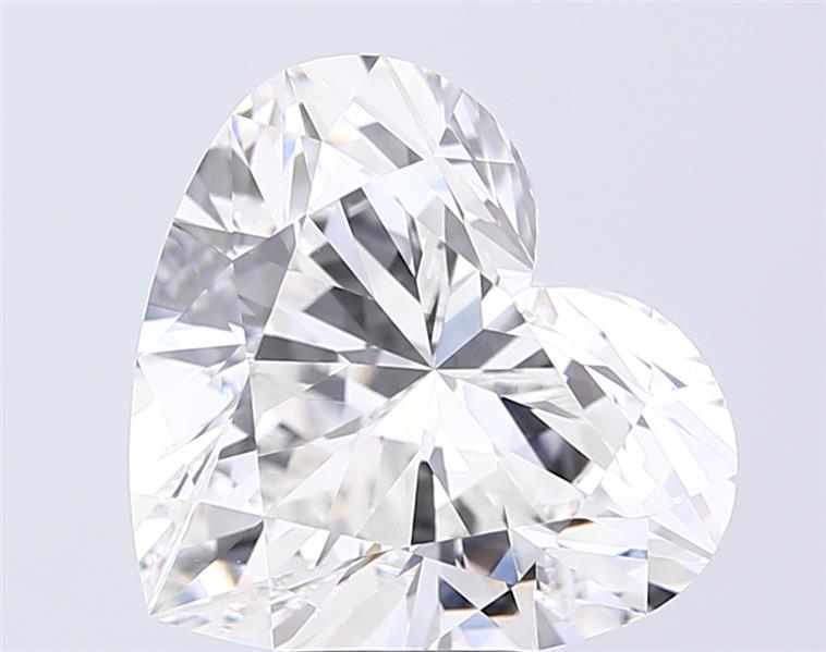 6.09 ct. heart Lab Grown Diamond front image