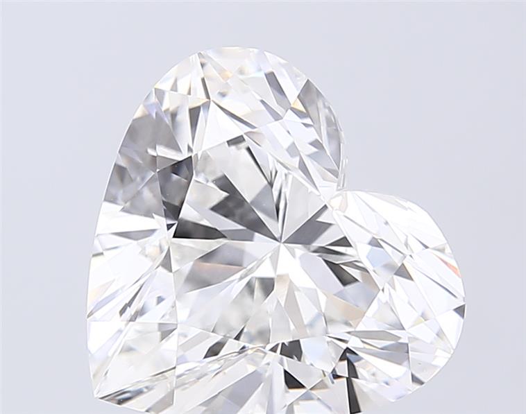6.08 ct. heart Lab Grown Diamond front image