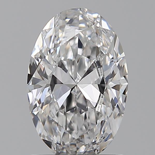 1.06 ct. oval Lab Grown Diamond front image