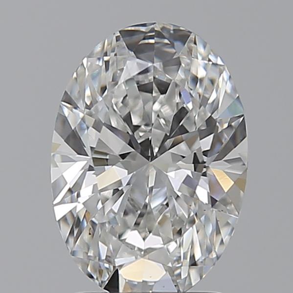 2.03 ct. oval Lab Grown Diamond front image